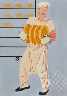 Nikolai Stepanovich Troshin - Illustration For Khlebozavod No.3