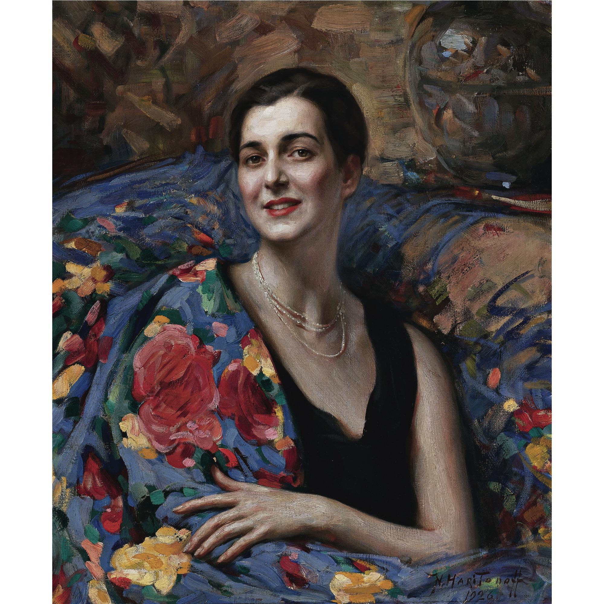 Nikolai Vasilievich Kharitonov - Portrait Of A Lady