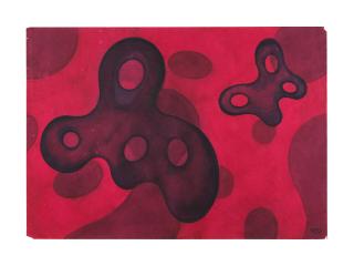 Nikolai Vechtomov - \'Rouge et noir\'/ \'Red and black\' sans cadre