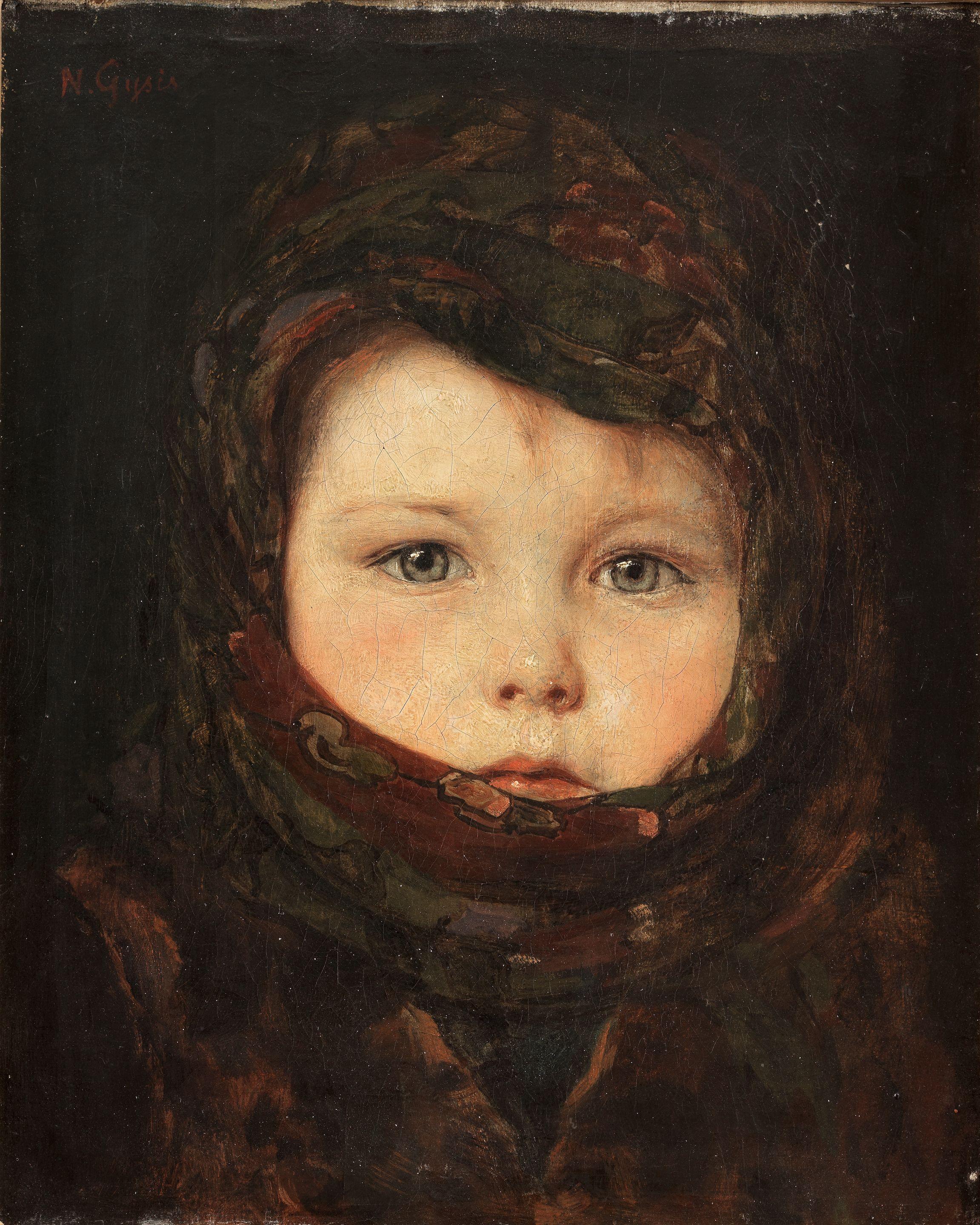 Nikolaos Gyzis - Little girl