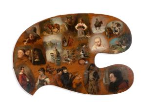 Nikolaos Gyzis - The palette of the artist