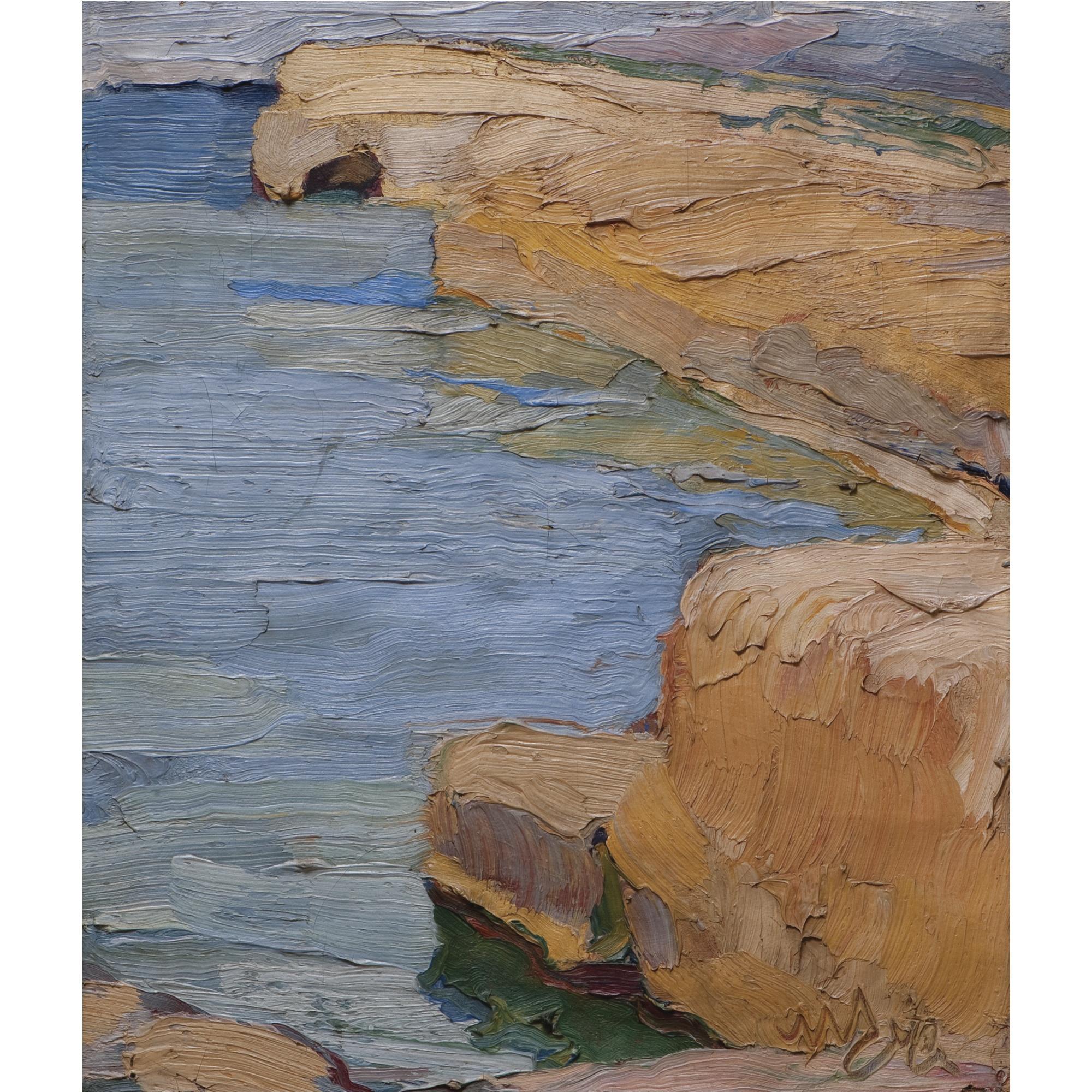 Nikolaos Lytras - Greek a Rocky Coast