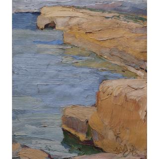 Nikolaos Lytras - Greek a Rocky Coast
