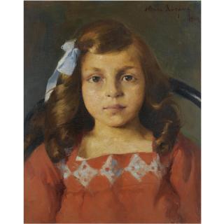 Nikolaos Lytras - Greek Girl In Red