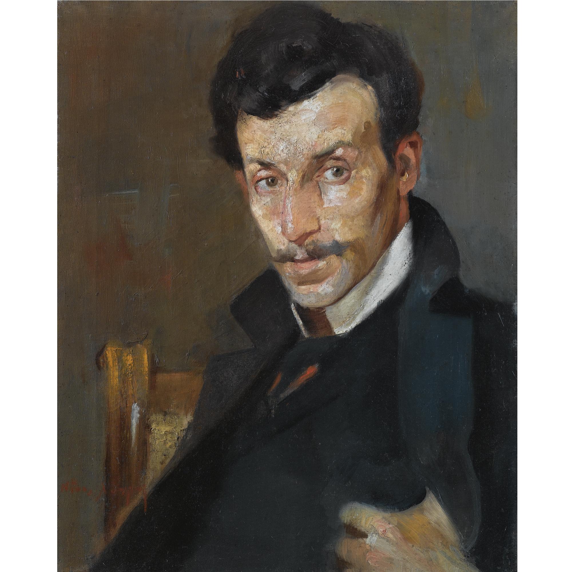 Nikolaos Lytras - Greekportrait Of The Painter Gerassimos Dialismas