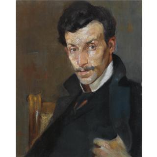 Nikolaos Lytras - Greekportrait Of The Painter Gerassimos Dialismas