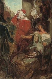 Nikolaus Gysis - A cardinal giving his blessings