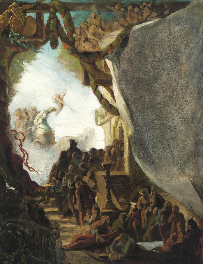 Nikolaus Gysis - An allegorical scene