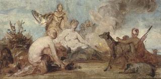 Nikolaus Gyzis - Diana the huntress