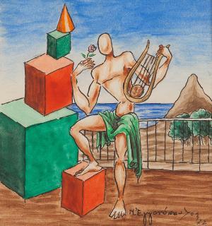 Nikos Engonopoulos - a. The Well b. Orpheus