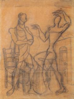 Nikos Engonopoulos - Argos se plaignant auprès d\' Hermès