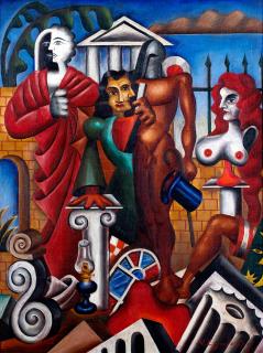 Nikos Engonopoulos - L\' Archéologue