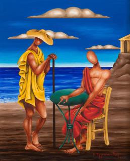 Nikos Engonopoulos - Poète et villageois