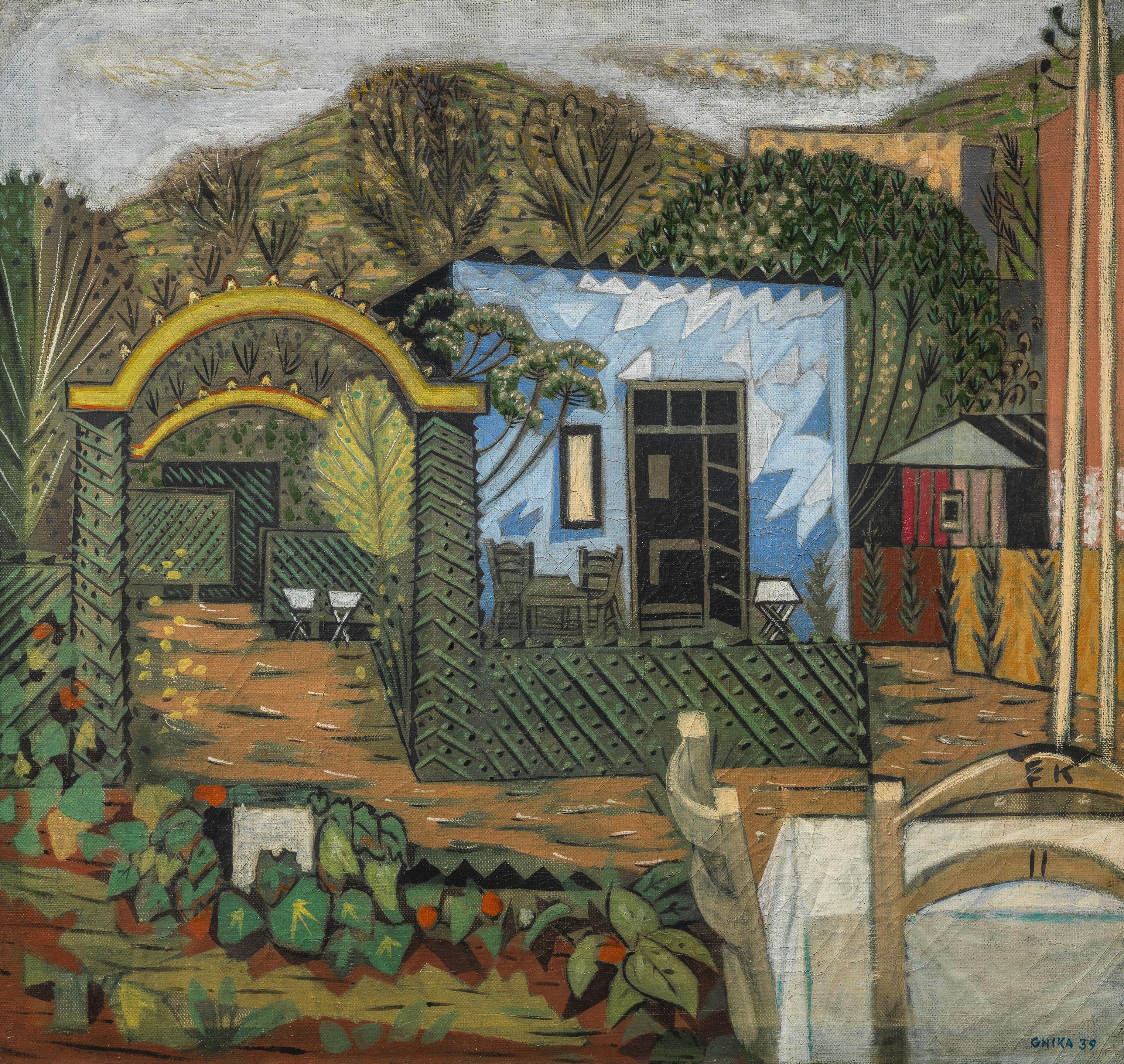 Nikos Hadjikyriakos-Ghika - Country Café I