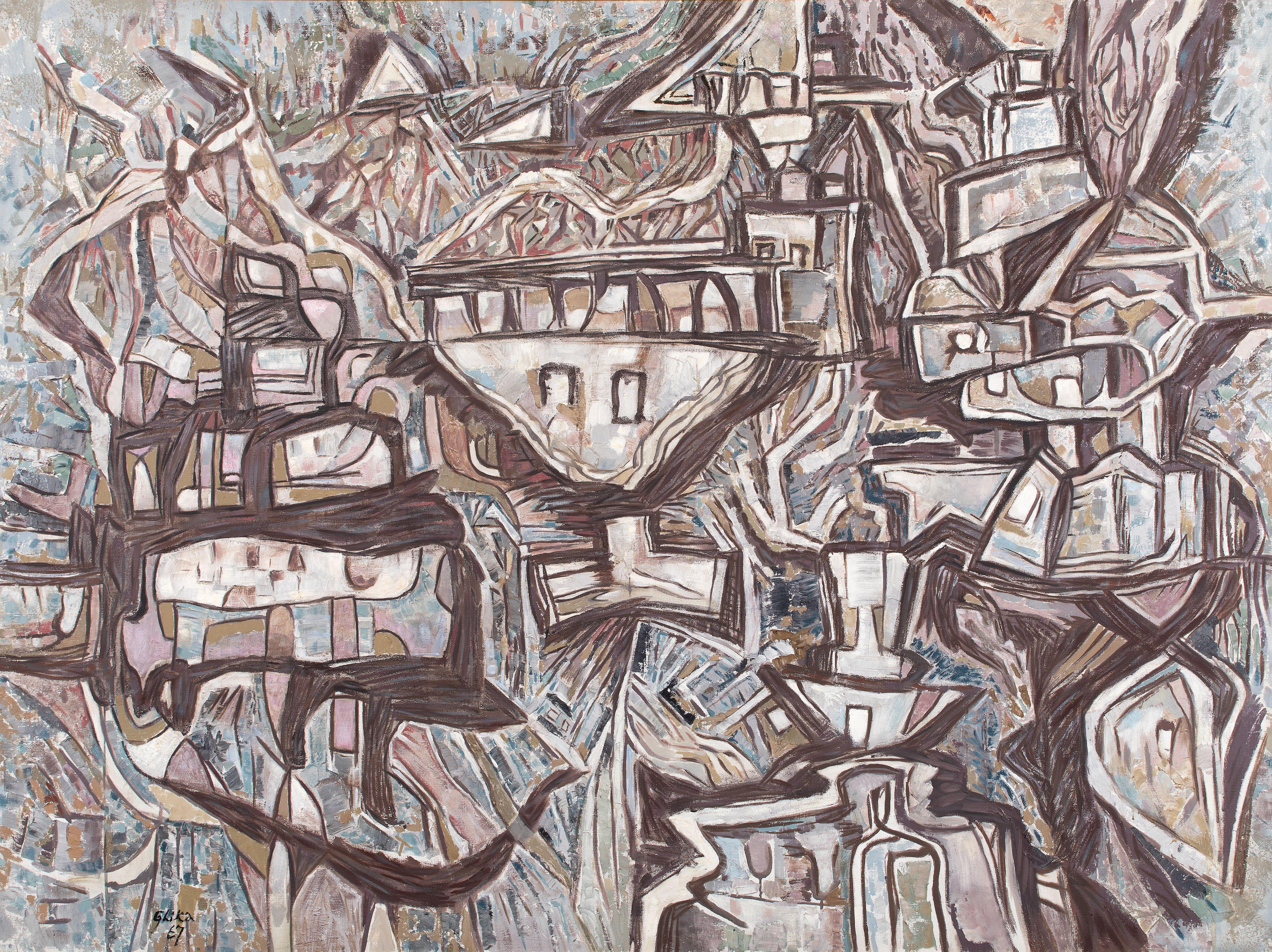 Nikos Hadjikyriakos-Ghika - Nocturnal Port II