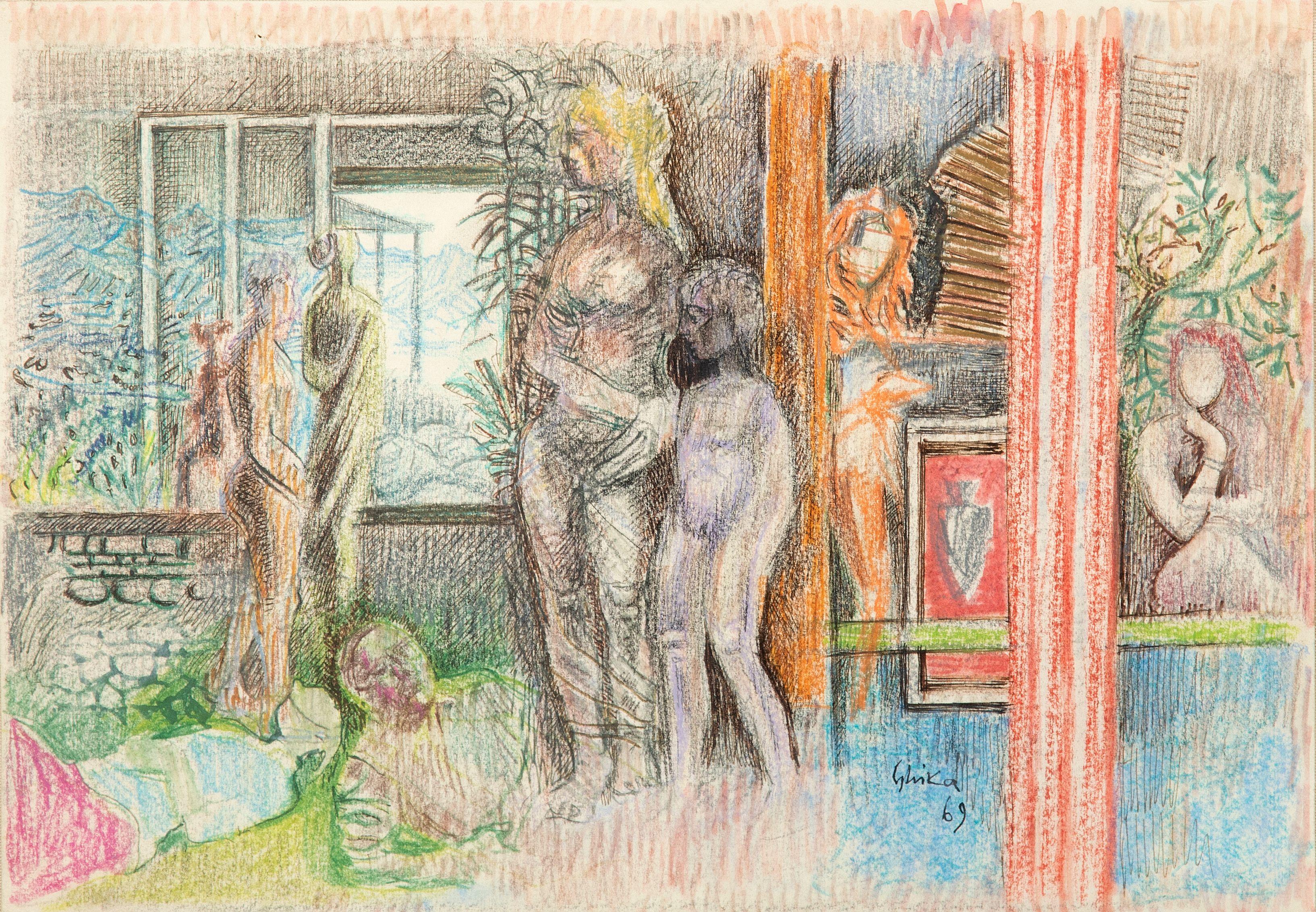 Nikos Hadjikyriakos-Ghika - Personnages