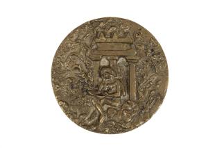 Nikos Hadjikyriakos-Ghika - Printemps diamètre 23,3 cm.