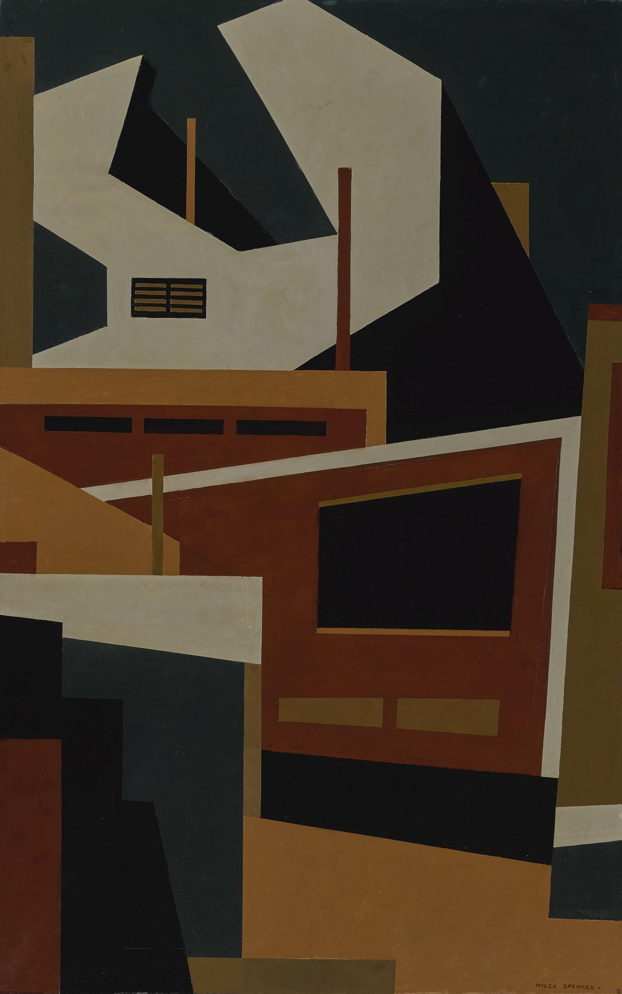 Niles Spencer - In Fairmont