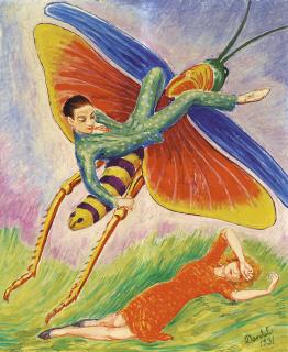Nils Dardel - Swedish Gräshoppan (The Grasshopper)