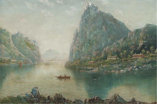 Nils Hans Christiansen - Summer waters on a Norwegian fjord