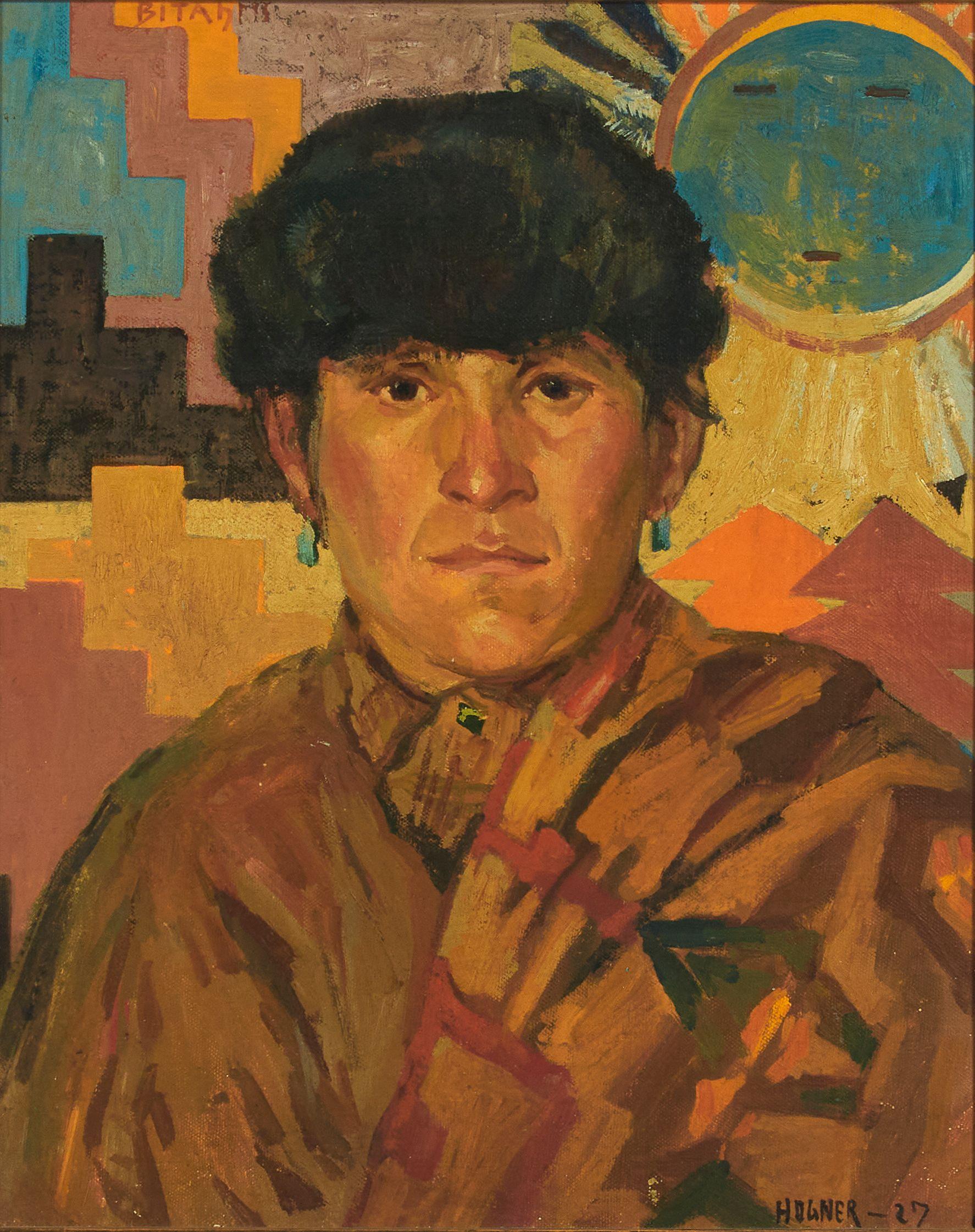 Nils Hogner - Portrait of a Navajo Man