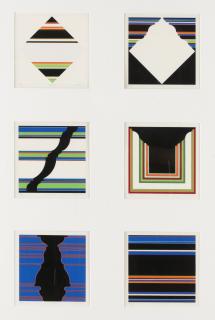 Nils Kölare - Utan titel. (6 st)