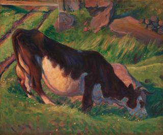 Nils Kreuger - Grazing Cow