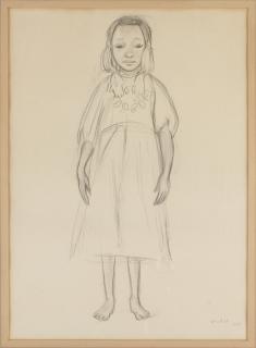 Nils von Dardel - Afrikansk flicka