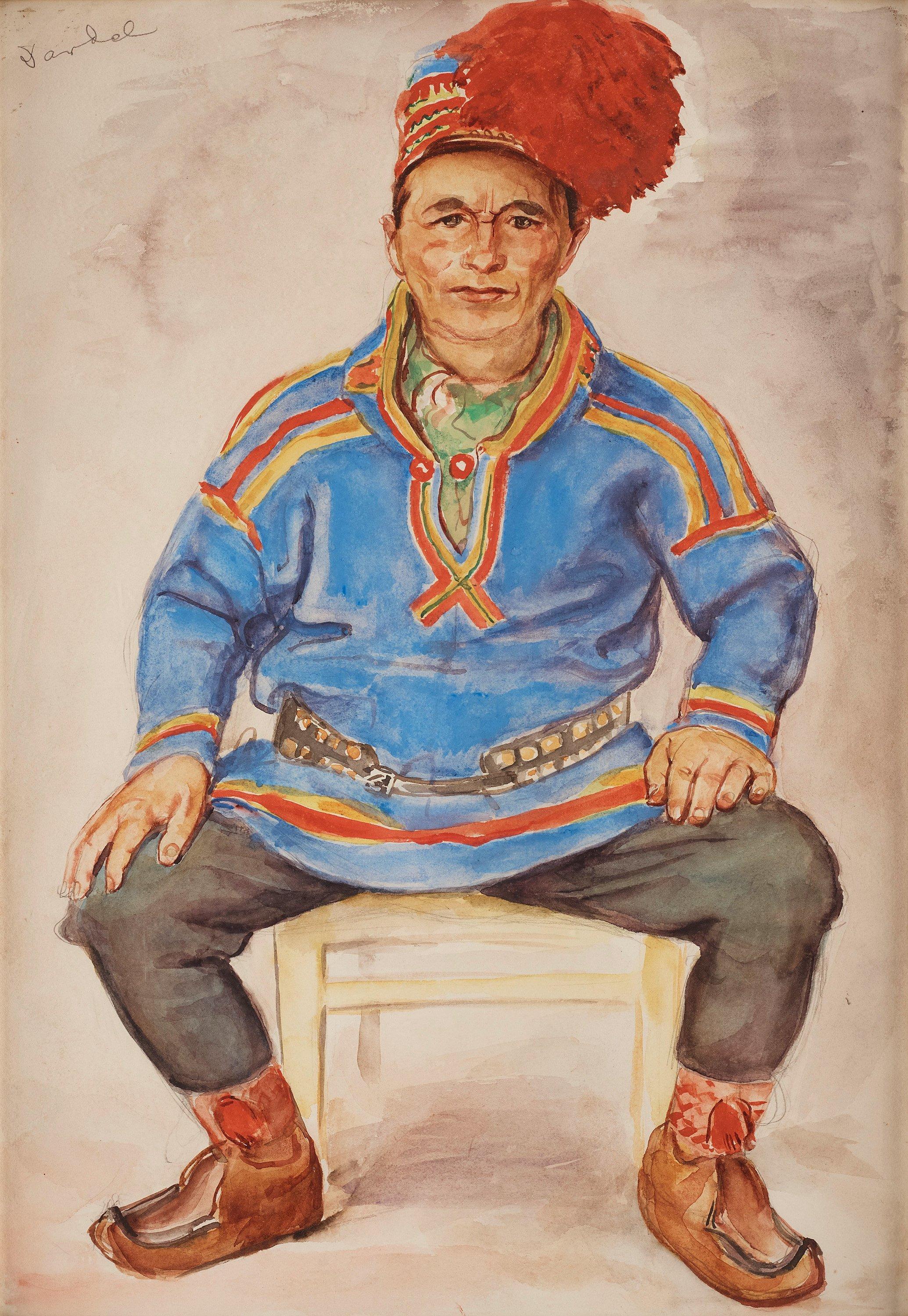 Nils von Dardel - Portrait