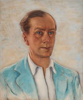 Nils von Dardel - Self portrait
