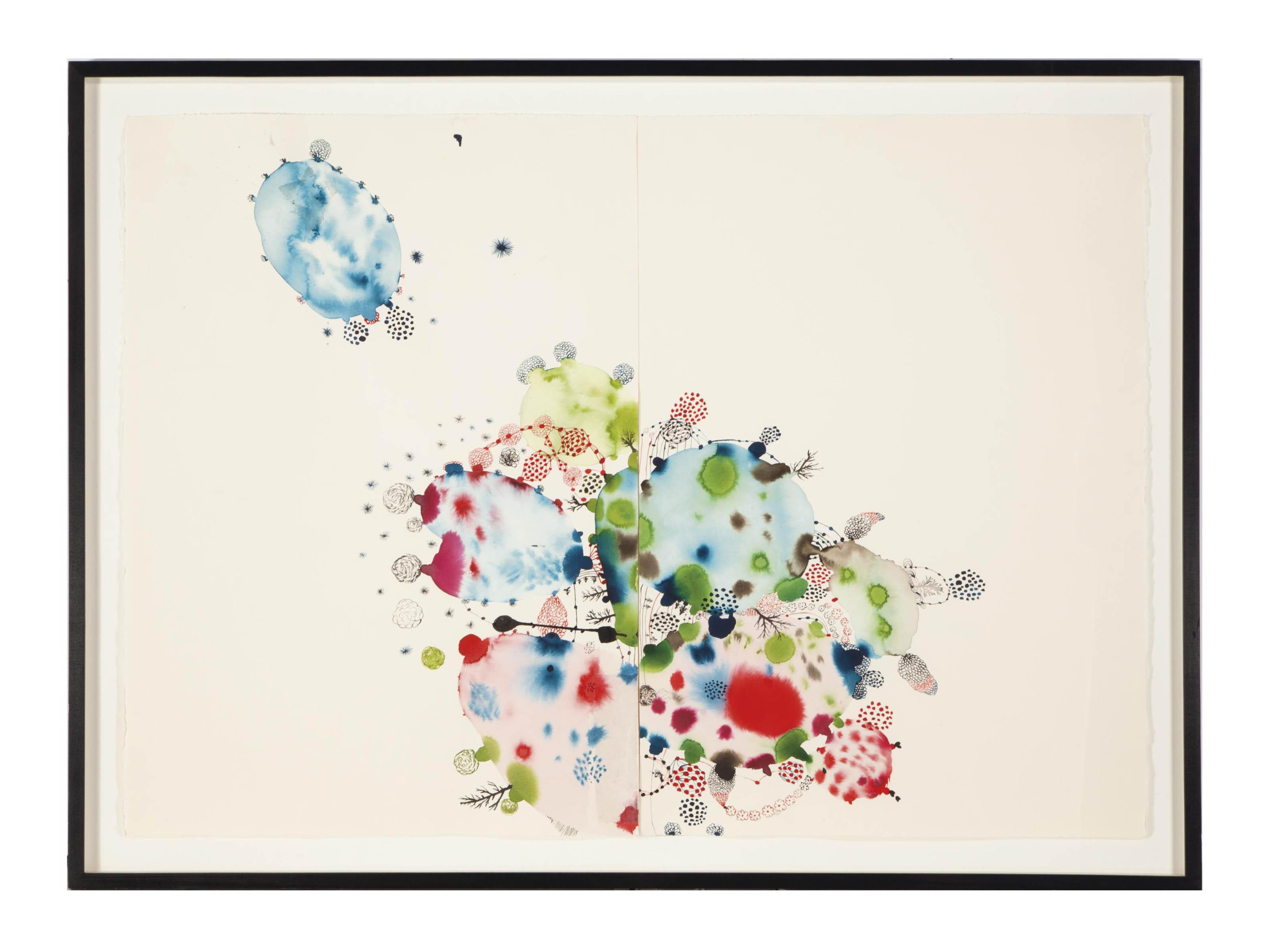 Nina Bovasso - Untitled (Diptych)