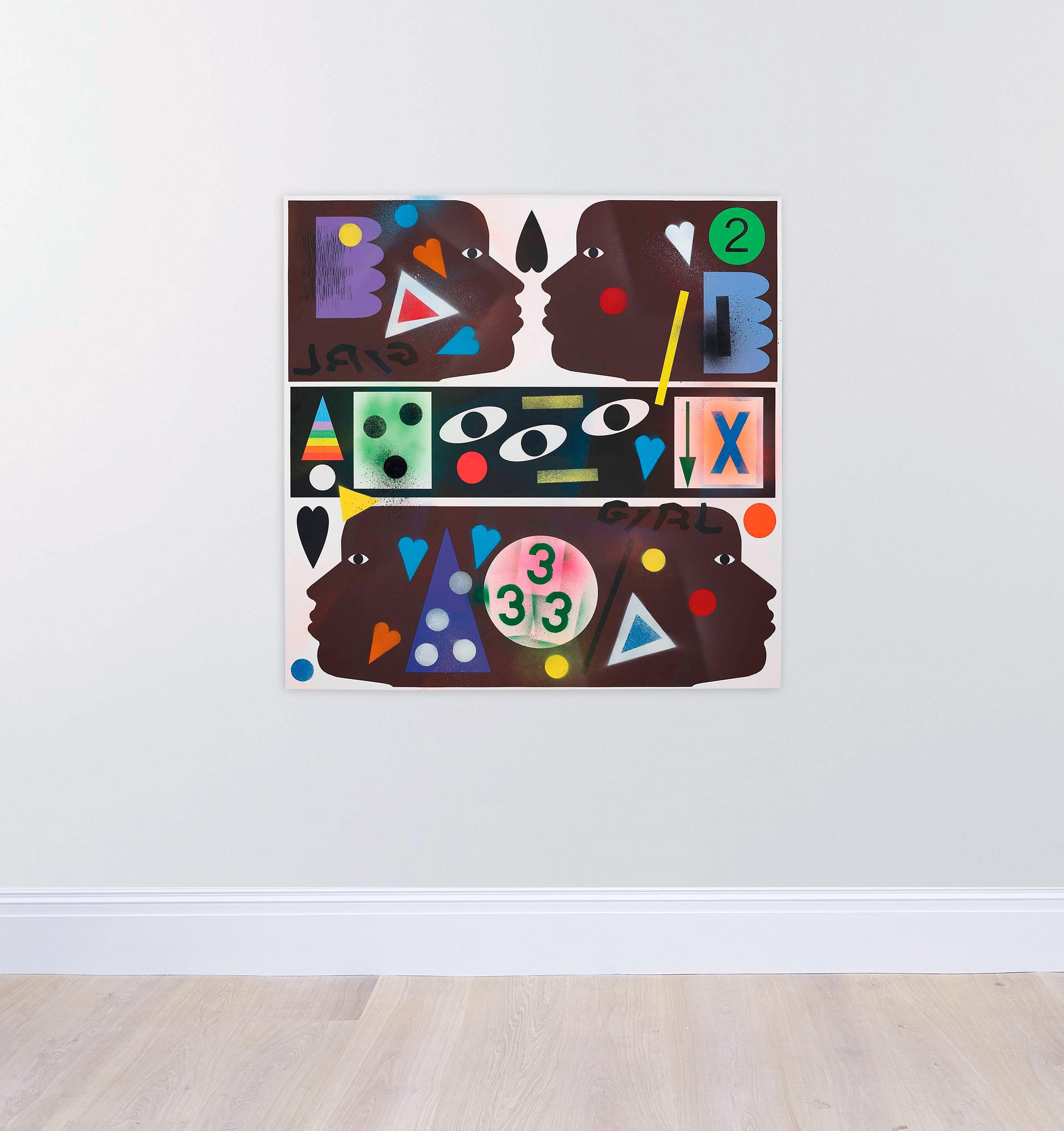 Nina Chanel Abney - Friends 333