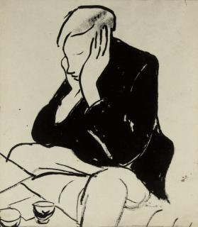 Nina Hamnett - Portrait of Walter Taylor