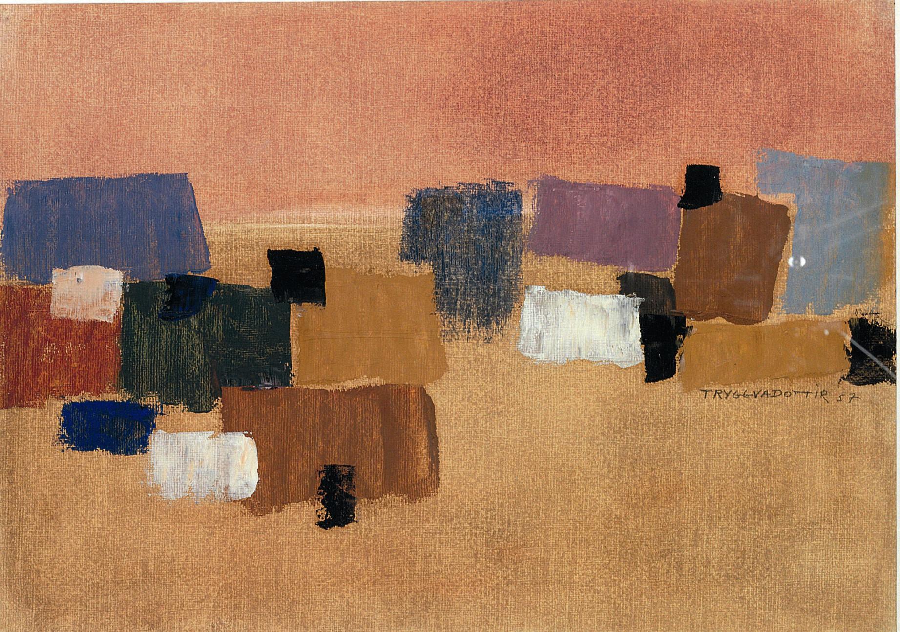 Nina Tryggvadòttir - Gouache No. 21