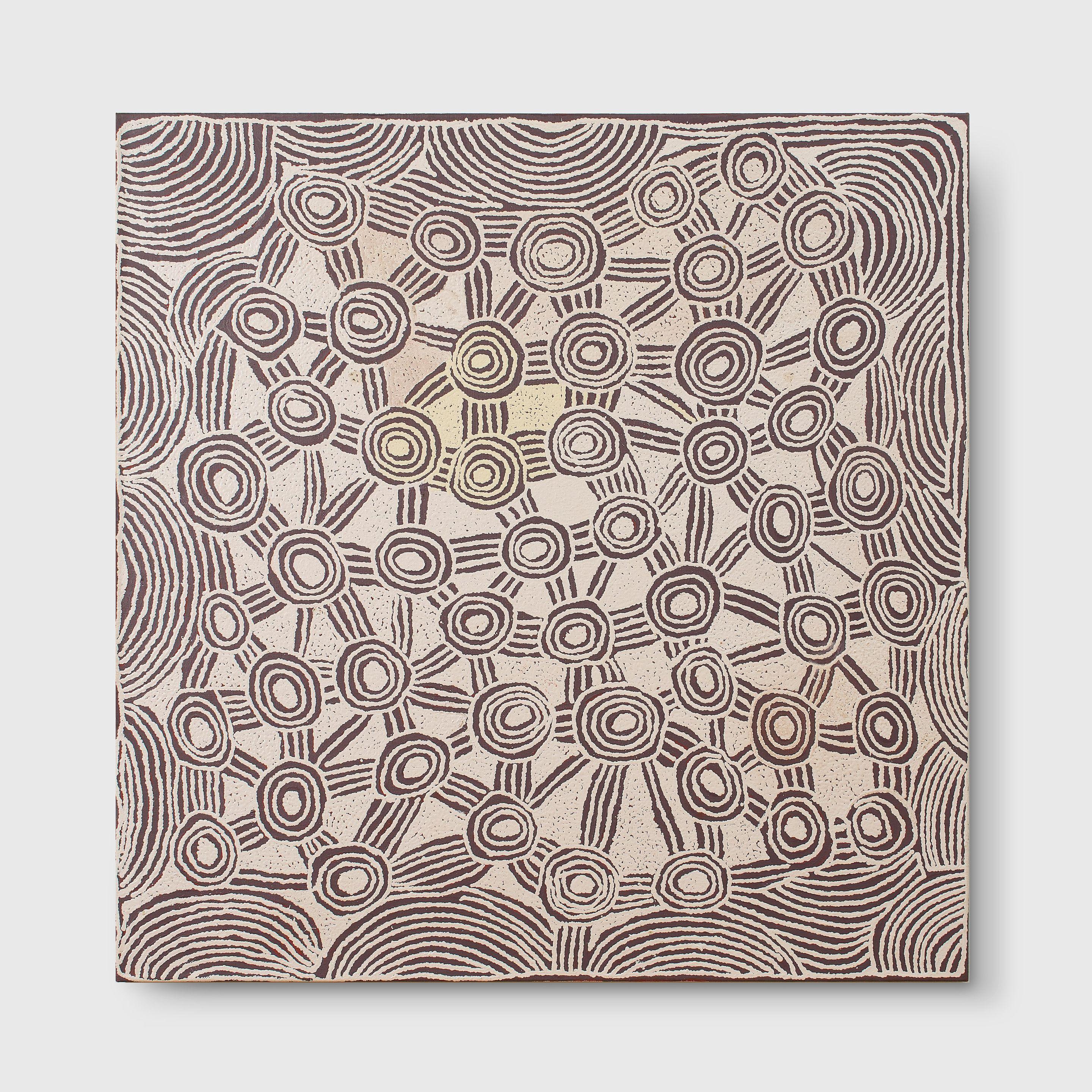 Ningura Napurrula - Untitled [Wirrulnga and Wilkinkarra, (Lake Mackay)], 2003