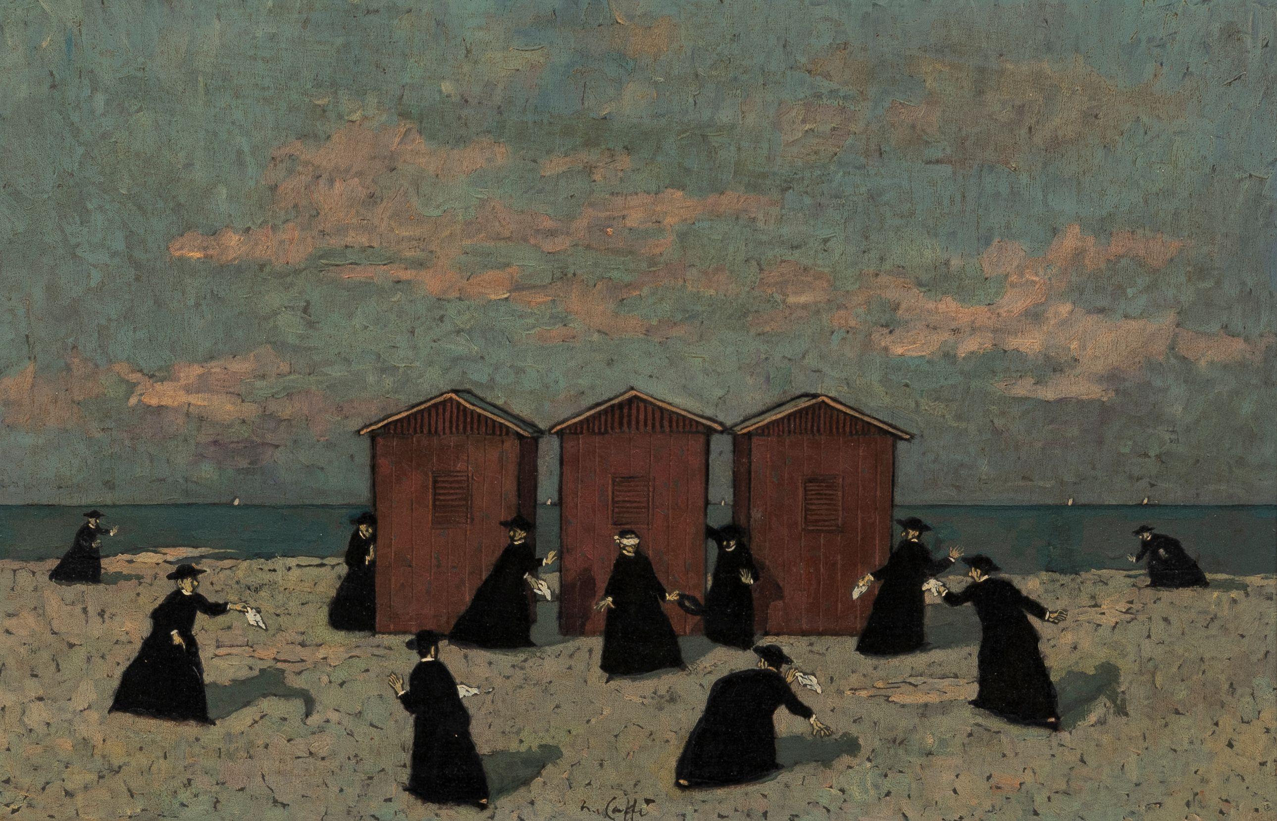 Nino Caffè - Mosca cieca sulla spiaggia