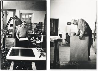 Nino Lo Duca - Enrico Castellani (Two Works)