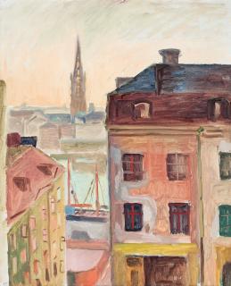 Nisse Zetterberg - View from Södermalm, Stockholm.