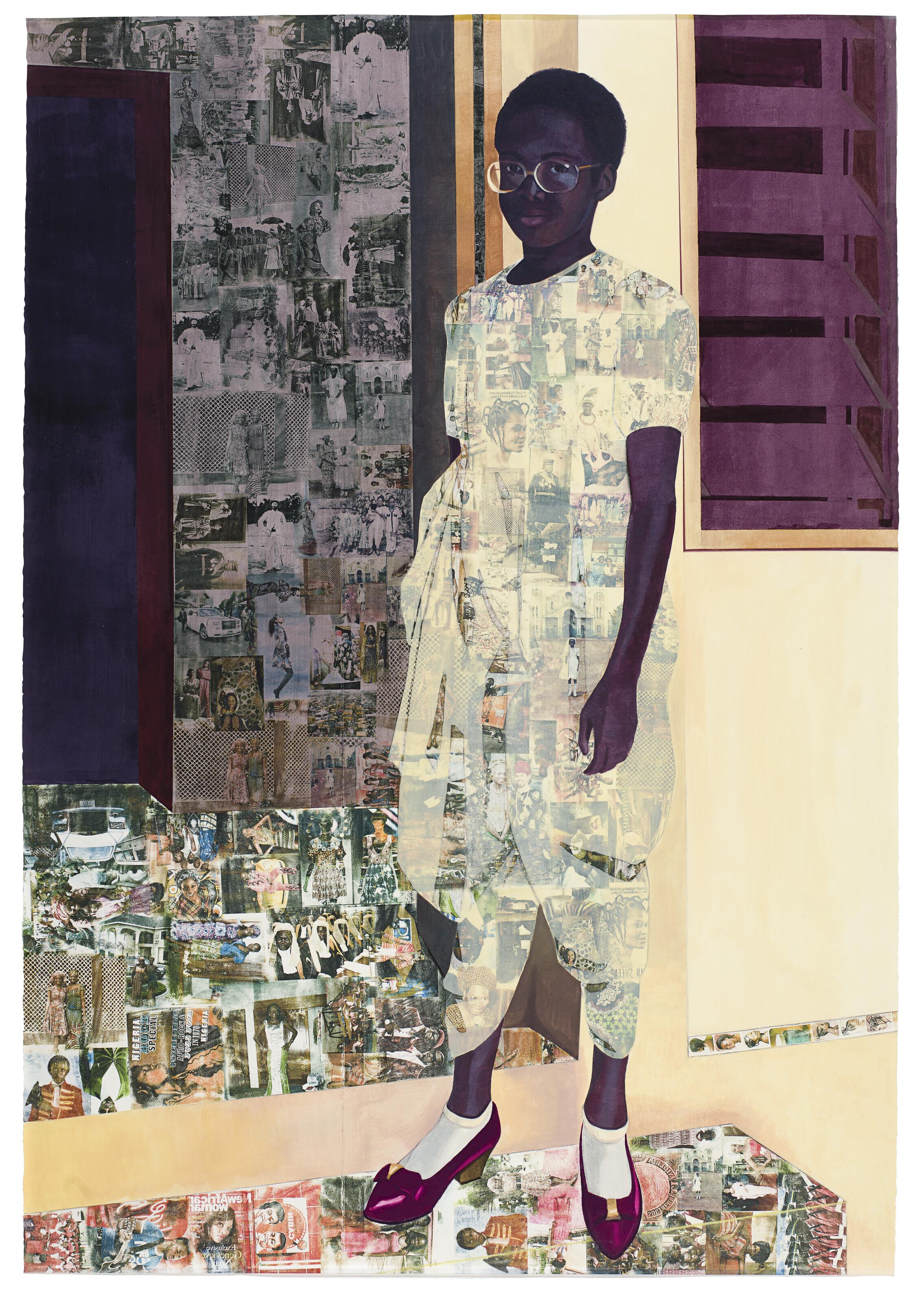 Njideka Akunyili Crosby - The Beautyful Ones
