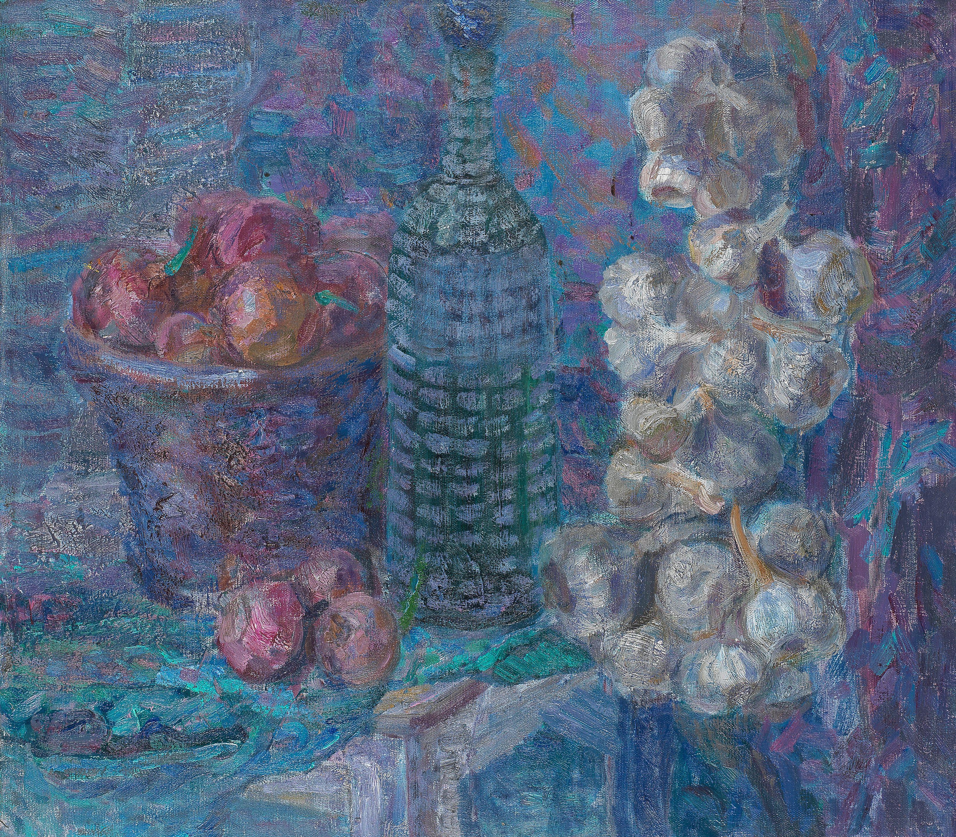 Noe Nesterovich Gedenidze - Still life with garlic