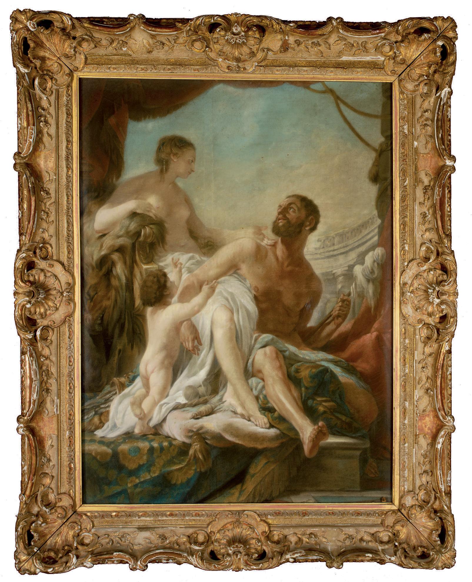 Noel Halle - Hercule Et Omphale