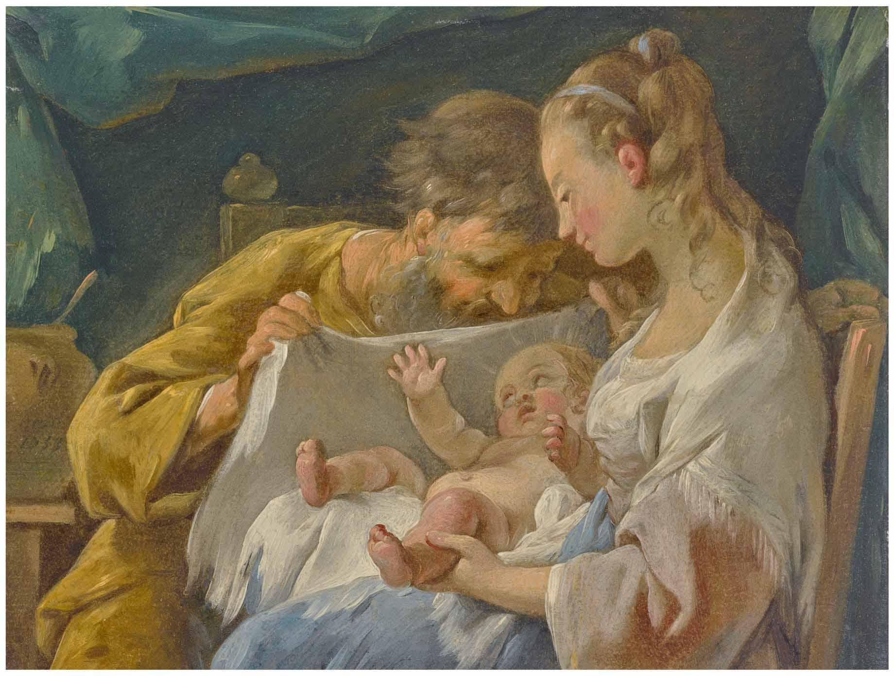 Noël Hallé - The Holy Family