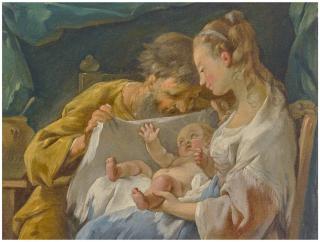 Noël Hallé - The Holy Family