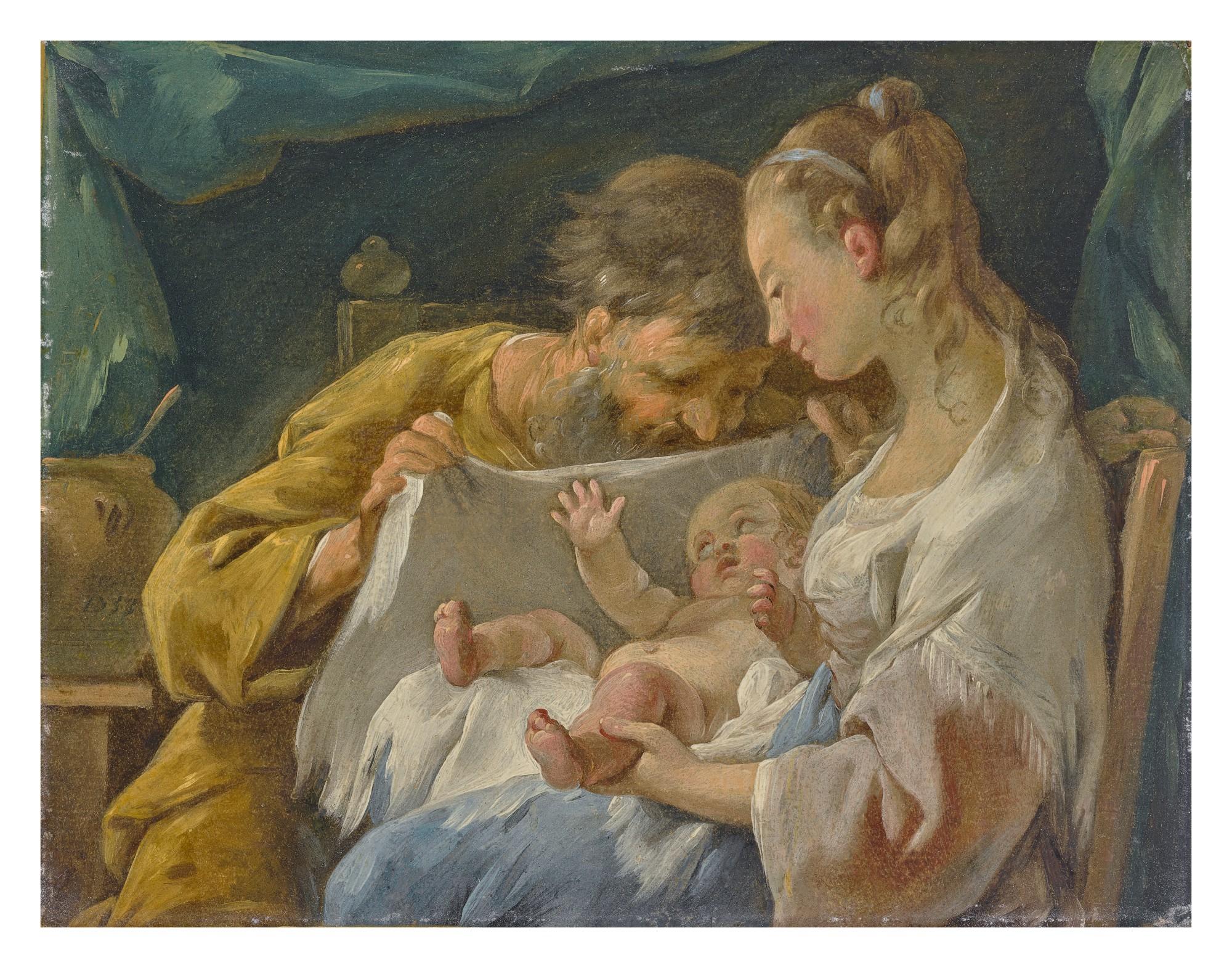 Noël Hallé - The Holy Family