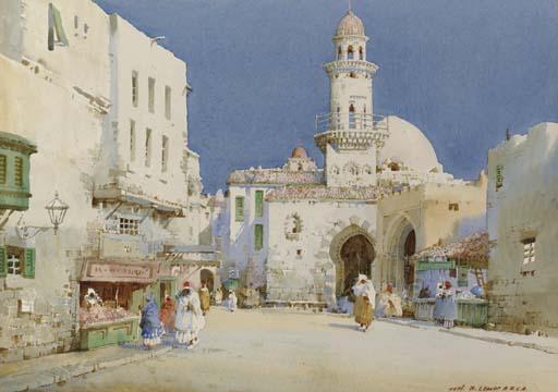 Noel Harry Leaver - A Middle-Eastern Town