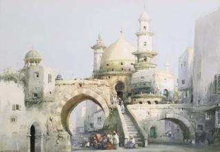 Noel Harry Leaver - An ancient Arab city