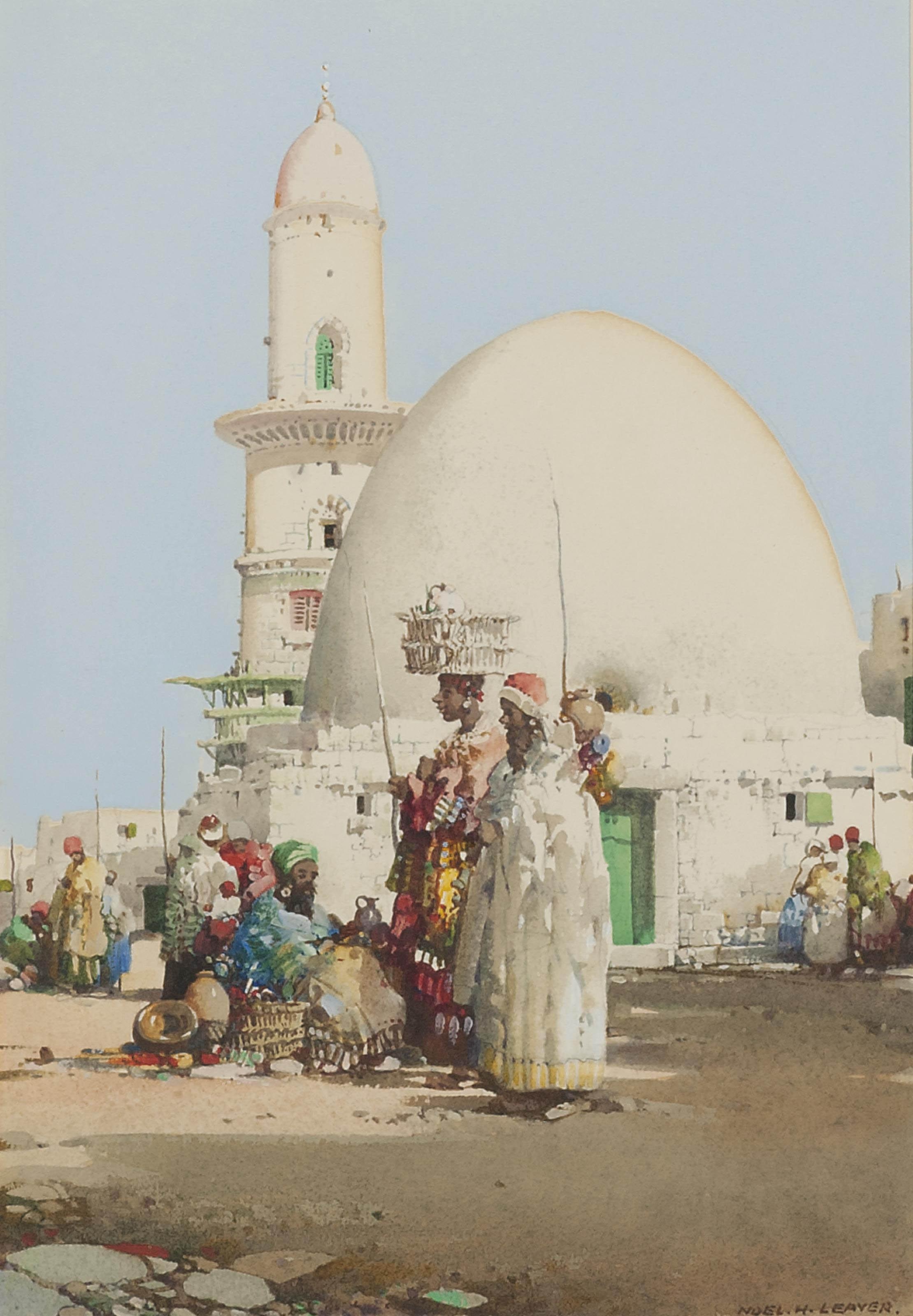 Noel Harry Leaver - Arab street vendors