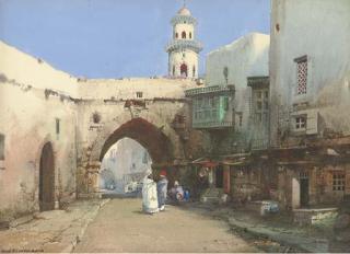 Noel Harry Leaver - In Old Baghdad