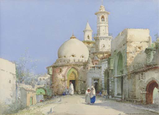 Noel Harry Leaver - Minarets in Algiers