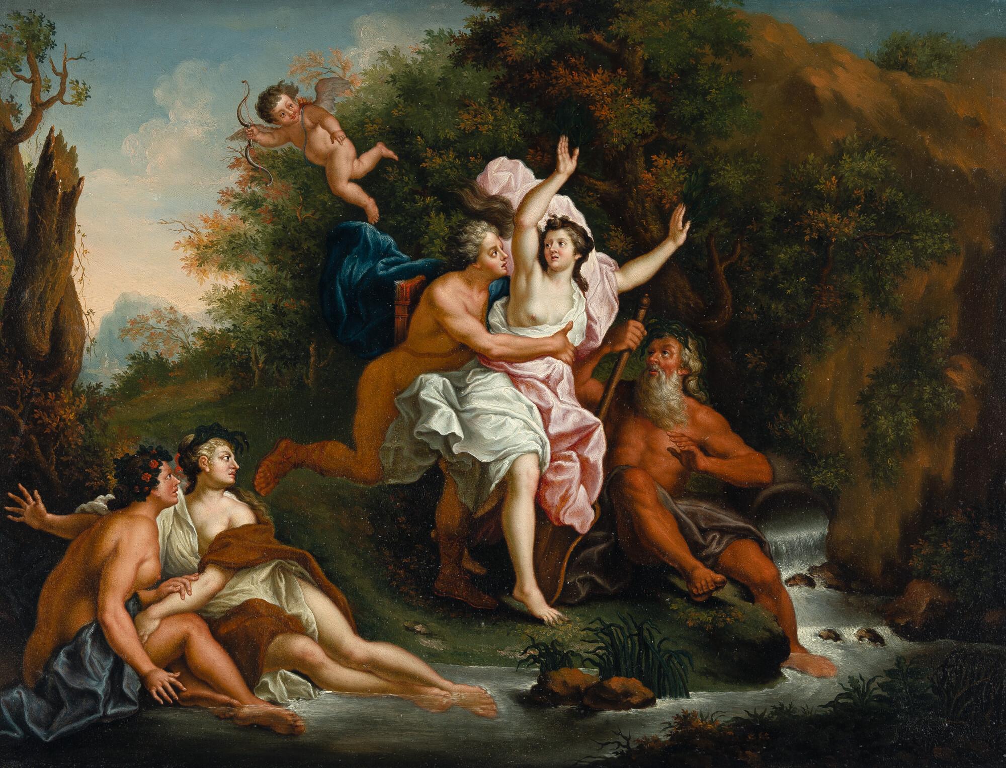 Noel-Nicolas Coypel - Apoll und Daphne